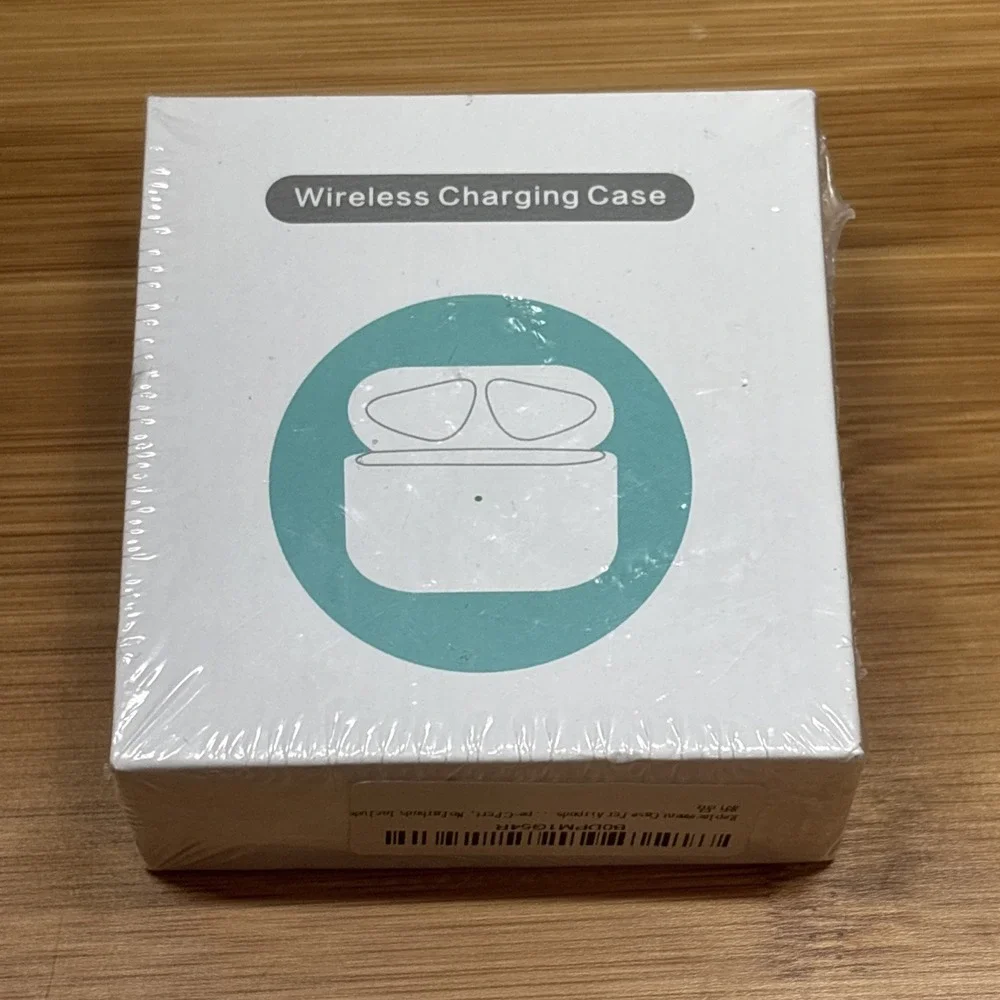 Nioscrr Wireless Charging Case‎ White for AirPods Pro 1st & 2nd Gen